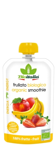 Bioitalia (Биоиталия) - "Яблоко-клубника-банан" 120г