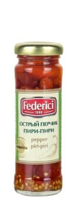 Перчик "Пири-Пири" острый маринованный Federici 100 г