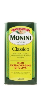 Масло оливковое Monini Экстра Вирджин Классико ж/б 0.5л