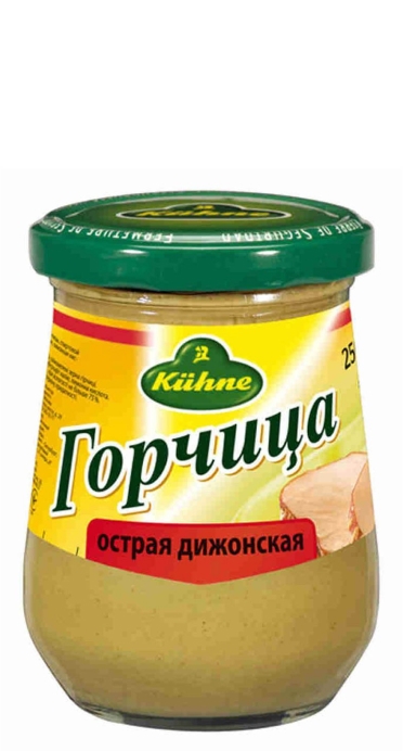 Горчица острая Дижонская Kuhne 250мл