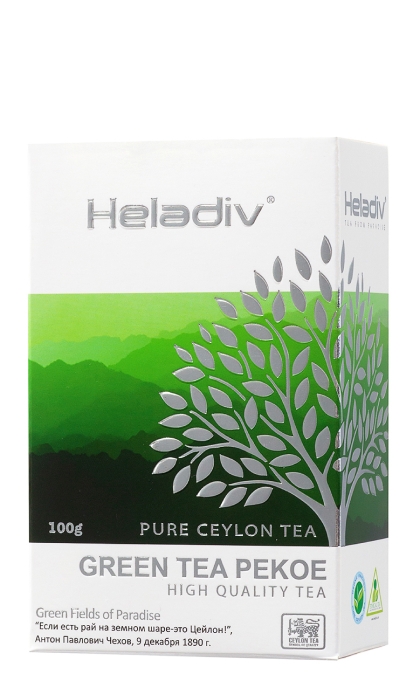 Чай зеленый Green Tea Pekoe Heladiv 100г