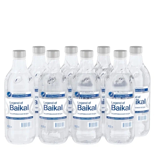 “Легенда Байкала” 0.5л газ. стекло