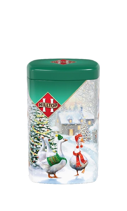 Чай HILLTOP подарок Цейлона "Сказочные гуси" (символ года) 80г
