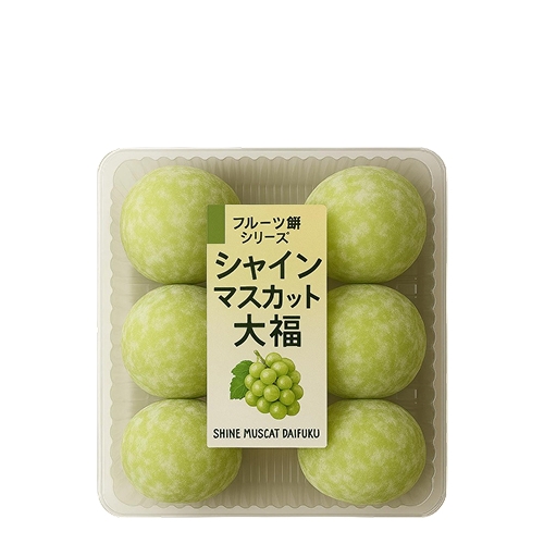 Моти Дайфуку со вкусом винограда мускатного Kubota Seika (Кубота) 160г